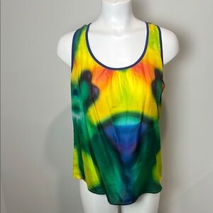 Trina Turk Multicolor Tie-Dye Women's Tank Top